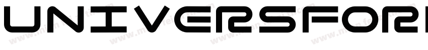UniversforHB Regular字体转换